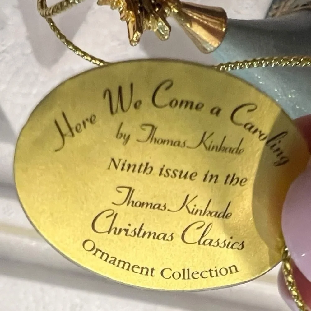 Thomas‎ Kinkade Christmas Ornament 3 Trees Collection Heirloom Classics Bradford